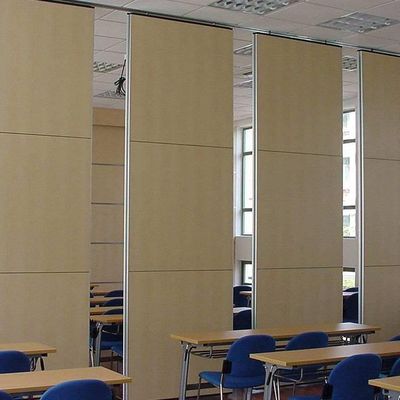 kwaliteit  Movable Modern Motorized Acoustic Walls And Partitions Electrically Operated Partition Walls Easy To Operate Movable Partition Systems fabriek