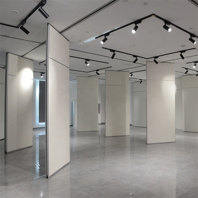 Het verwijderbare aluminium die van verdelingsmuren vouwend deur houten verdeling voor toonzaal glijden